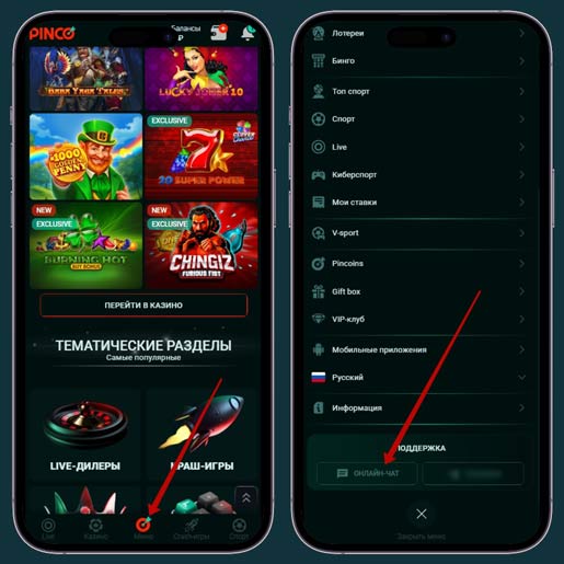 Связь с менеджерами техподдержки